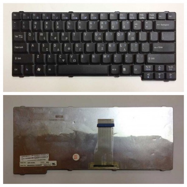 Acer Aspire 5010 Πληκτρολόγιο - Keyboard ( NSK-ACD0L ) ( Ελληνικό )