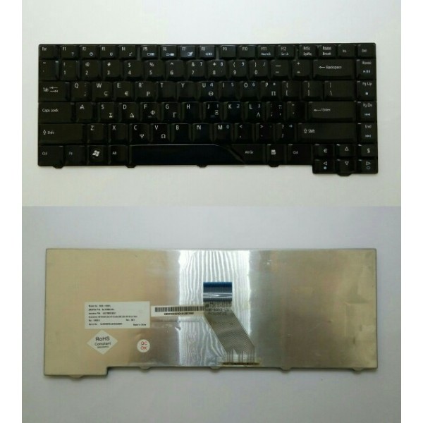 Acer Aspire 5920G Πληκτρολόγιο - Keyboard ( NSK-H390L ) ( 9J.N5982.90L ) ( Ελληνικό ) ( Μαύρο )