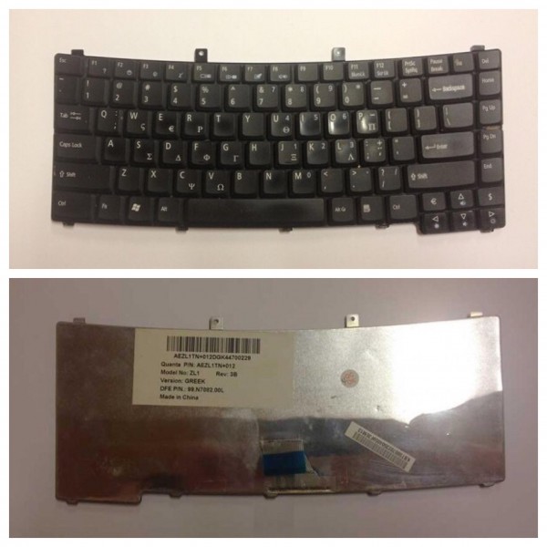Acer Travelmate 2300 Πληκτρολόγιο - Keyboard ( AEZL1TN+12 ) ( 99.N7082.00L ) ( Ελληνικό )
