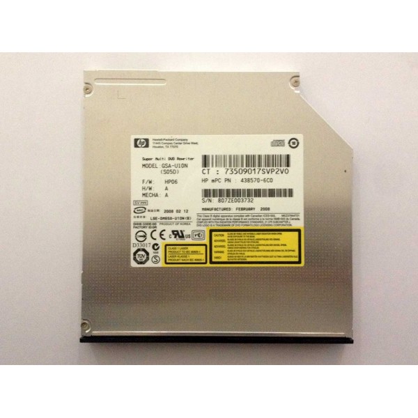 HL Laptop DVD-RW ( GSA-U10N ) ( IDE ) ( 9.5mm )