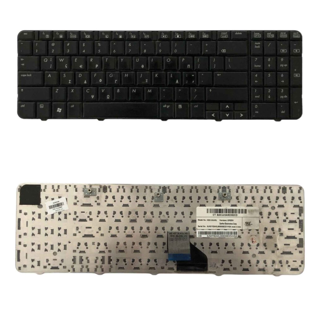 HP G60 Πληκτρολόγιο - Keyboard ( 532818-151 ) ( Ελληνικό )