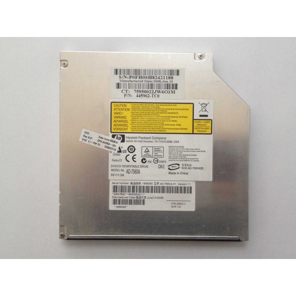 HP Laptop DVD-RW ( AD-7560A ) ( SATA )