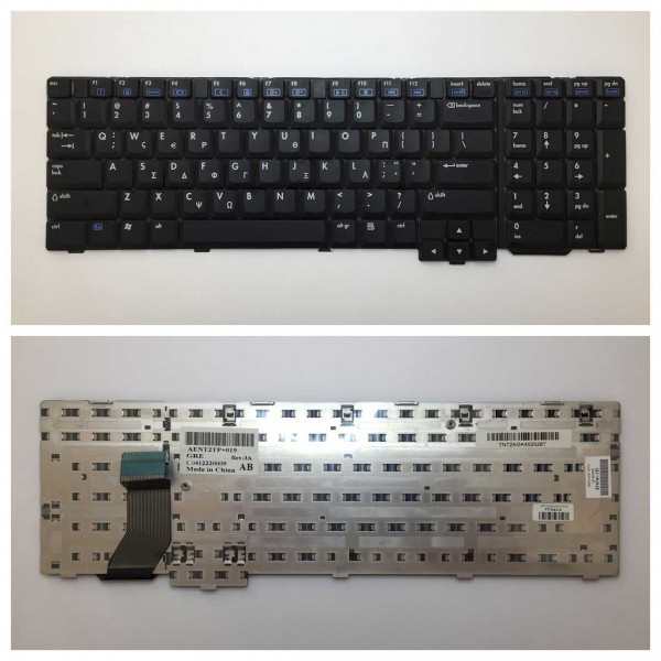 HP Pavilion ZD8000 Πληκτρολόγιο - Keyboard ( AENT2TP+19 ) ( Ελληνικό )