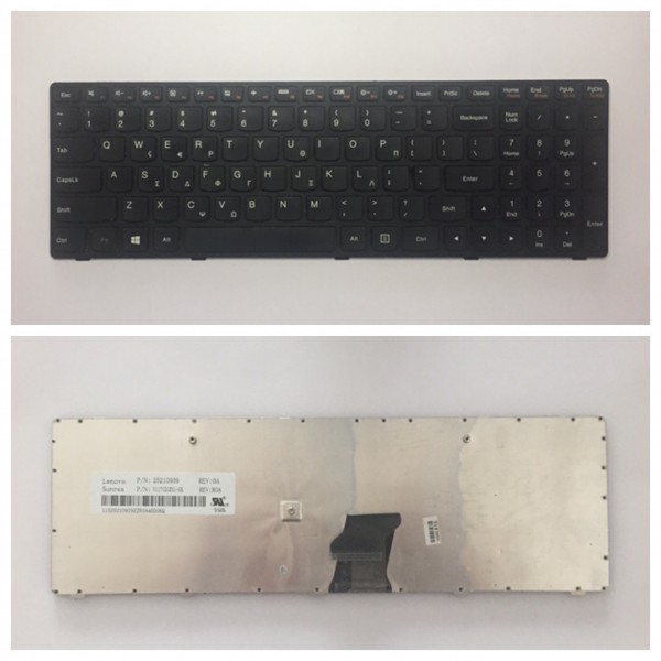Lenovo Ideapad G500 Πληκτρολόγιο - Keyboard ( 25210939 ) ( Ελληνικό ) ( Μαύρο )
