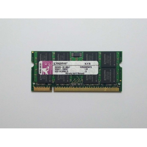 Μνήμη Laptop Kingston SODIMM ( DDR2 ) ( 533Mhz ) ( 1GB ) ( KVR533D2S4 )