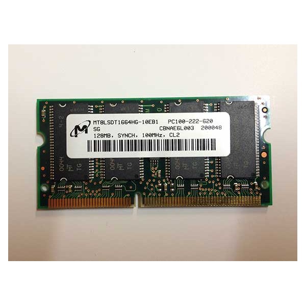 Μνήμη Laptop Micron SODIMM ( PC100 ) ( 100MHz )  ( 128MB )