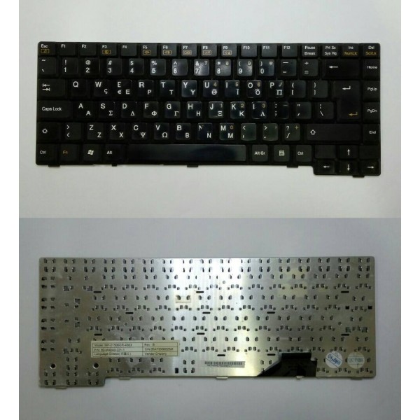 Multirama M4A Πληκτρολόγιο - Keyboard ( MP-01506GR-4303 ) ( Ελληνικό )