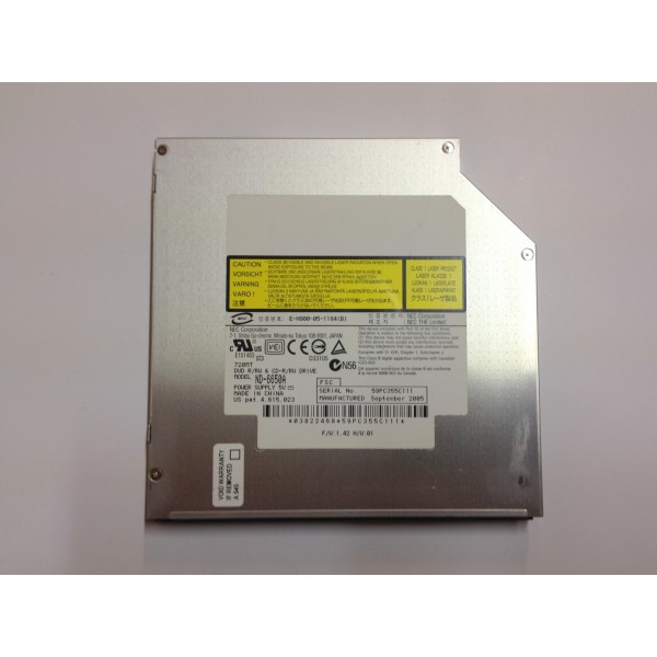 NEC Laptop DVD-RW ( ND-6650A ) ( IDE )