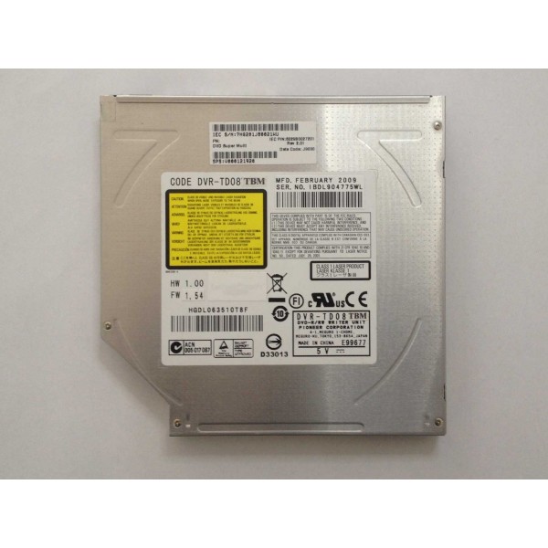 Pioneer Laptop DVD-RW ( DVR-TD08TBM ) ( SATA )