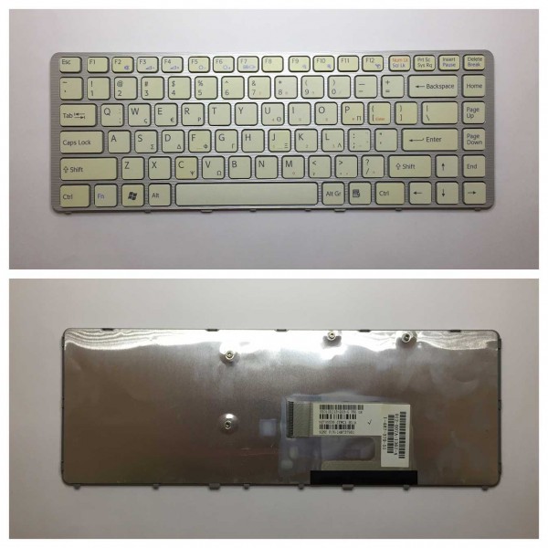 Sony Vaio VGN-NW11Z Πληκτρολόγιο - Keyboard ( Ελληνικό ) ( Άσπρο )