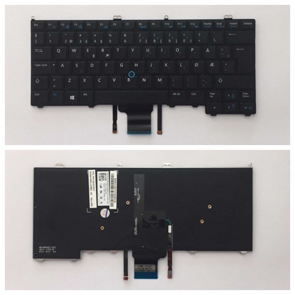 Dell Latitudfe E7440 Πληκτρολόγιο - Keyboard ( Φωτιζόμενο )