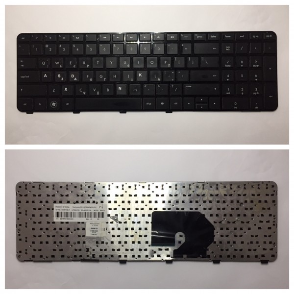 HP Pavilion DV7-6000 Πληκτρολόγιο - Keyboard ( 634016-DJ1 ) ( Ελληνικό )