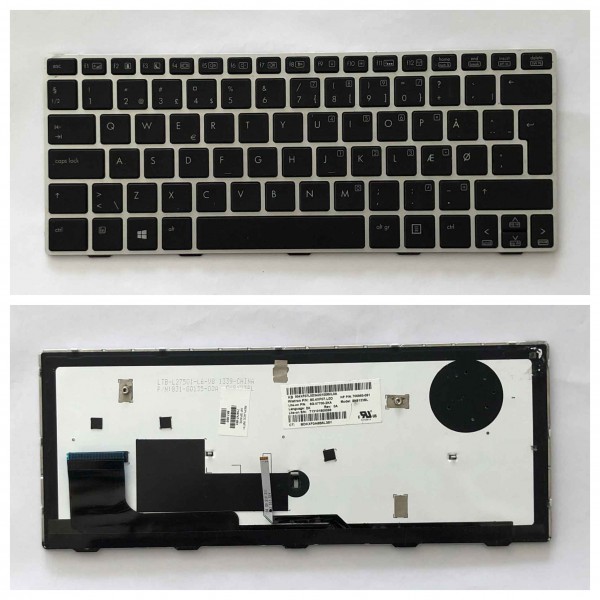 HP Revolve 810 G1 Πληκτρολόγιο - Keyboard ( 716747-081 ) ( Φωτιζόμενο )