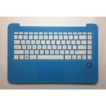HP Stream 14-AX000NV Πληκτρολόγιο - Keyboard Palmrest ( 905570-151 ) ( Ελληνικό ) ( Μπλέ )