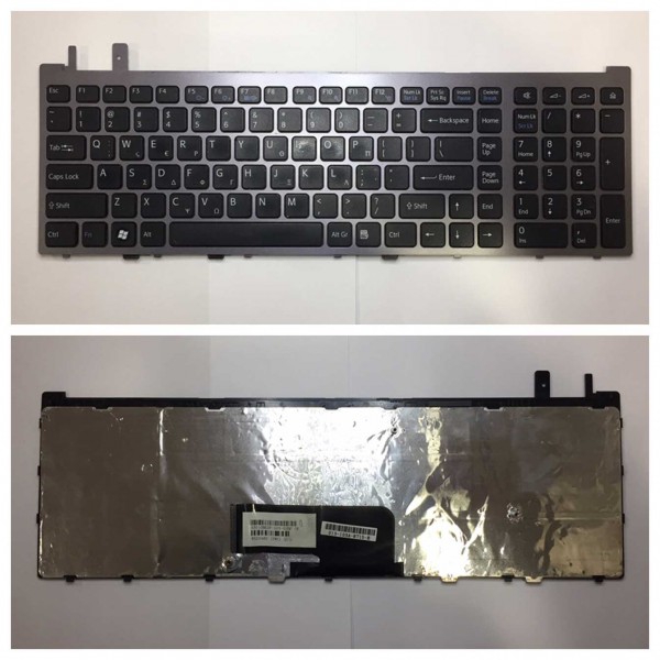 Sony Vaio VGN-AW11M Πληκτρολόγιο - Keyboard ( Ελληνικό ) ( Με πλαίσιο )