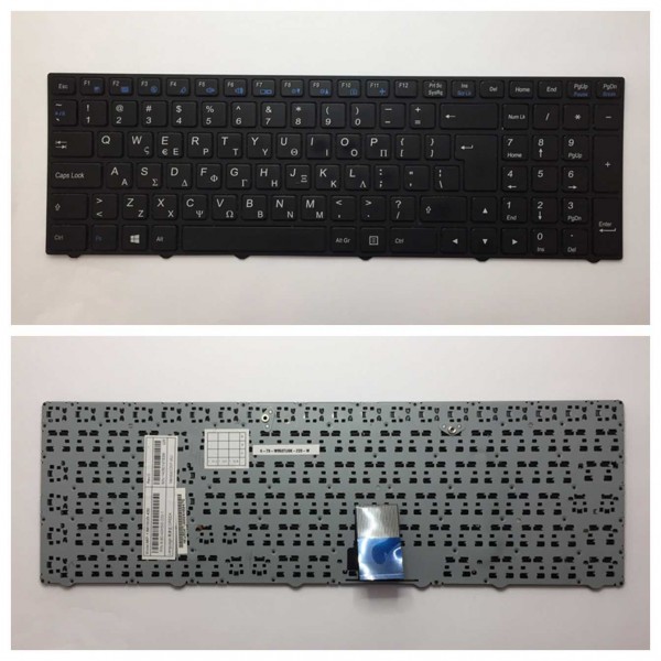 TurboX W950TU Πληκτρολόγιο - Keyboard ( MP-13M16GR-430 ) ( Ελληνικό )