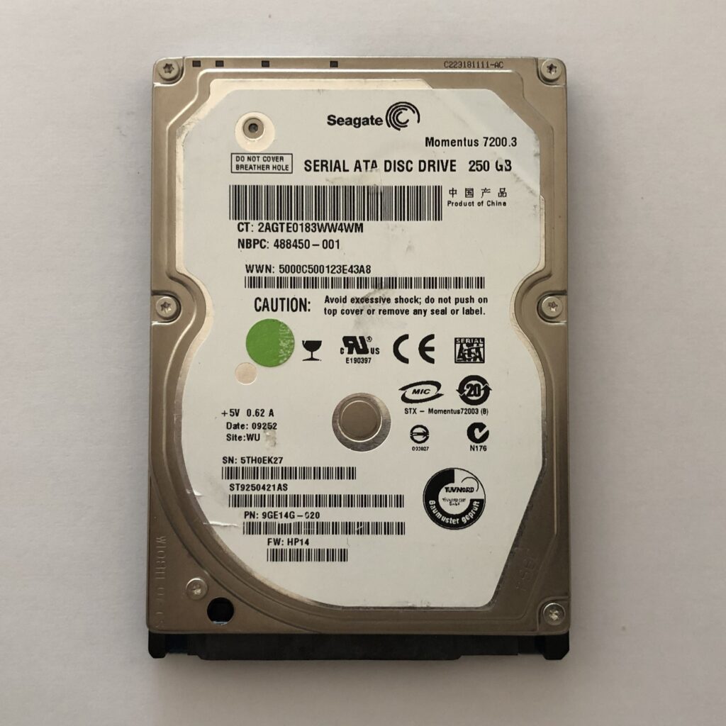 Σκληρός Δίσκος Seagate Momentus 7200 2.5" ST9250421AS ( 250GB ) ( SATA )