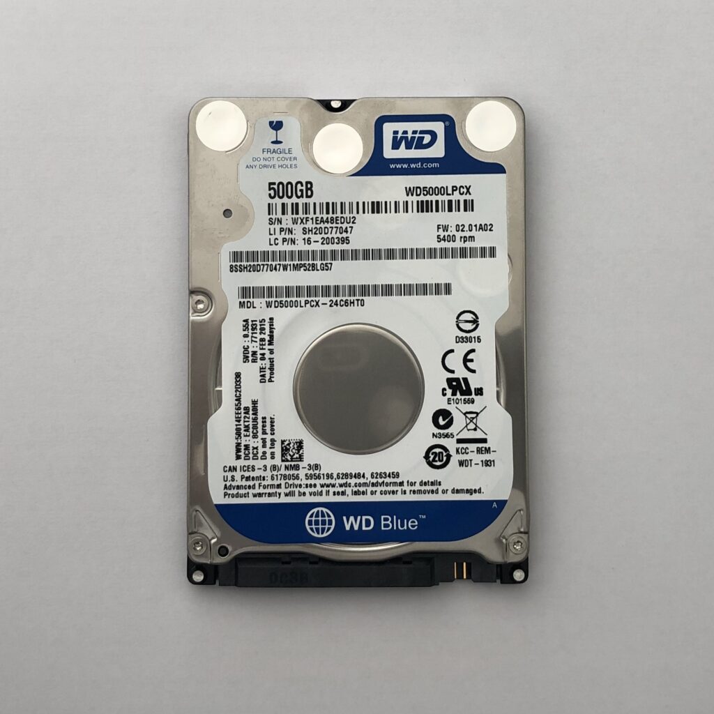 Σκληρός Δίσκος Western Digital Blue 2.5" WD5000LPCX ( 500GB ) ( SATA )