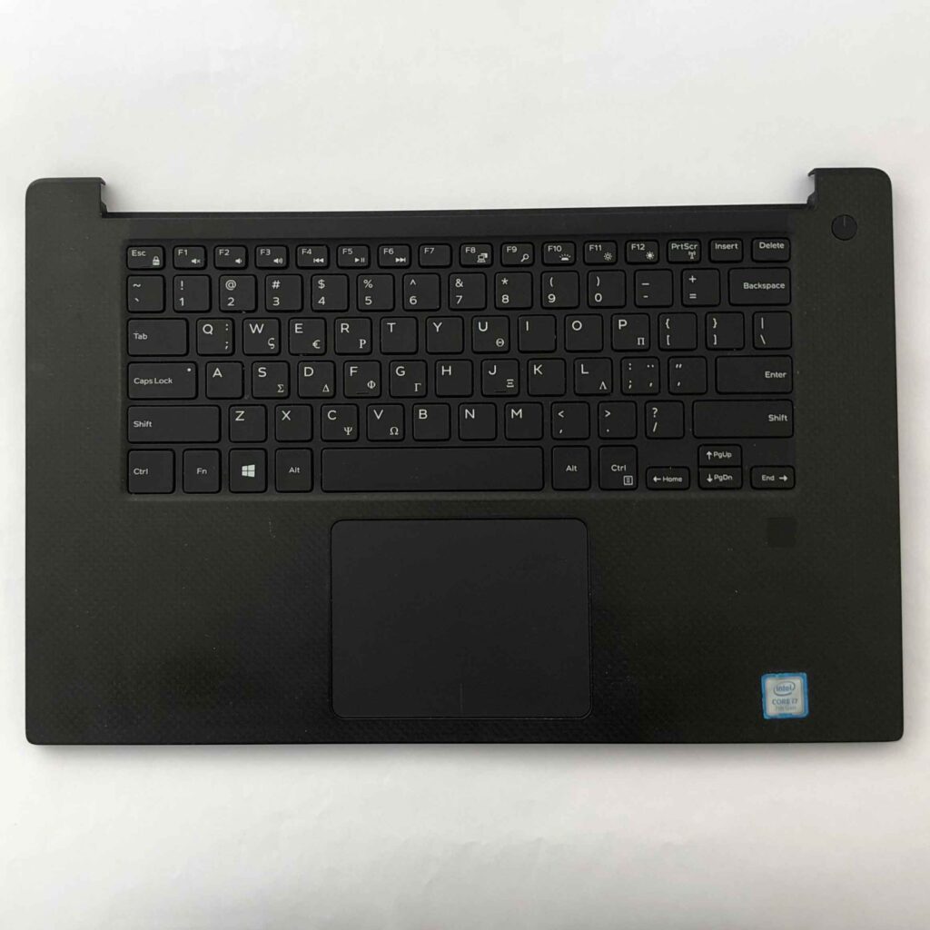 Dell XPS 15 9560 Πληκτρολόγιο - Keyboard Palmrest ( Ελληνικό )