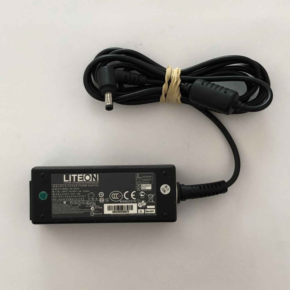LiteOn 19V - 1.58A ( PA-1300-04 ) Γνήσιο Τροφοδοτικό - Φορτιστής