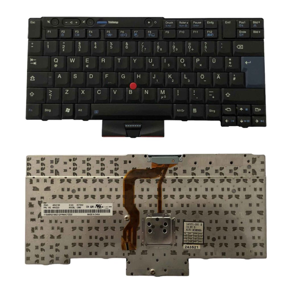 Lenovo Thinkpad T410 Πληκτρολόγιο - Keyboard ( 45N2223 )
