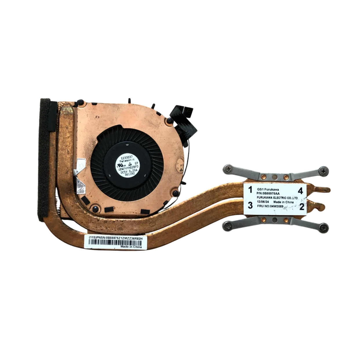 Lenovo Thinkpad X1 Carbon 1st Gen CPU Fan - Ανεμιστηράκι ( 04W3589 )