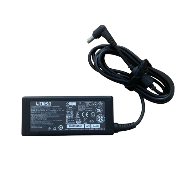 LiteOn 19V - 3.42A ( Pa-1650-22 ) Γνήσιο Τροφοδοτικό - Φορτιστής