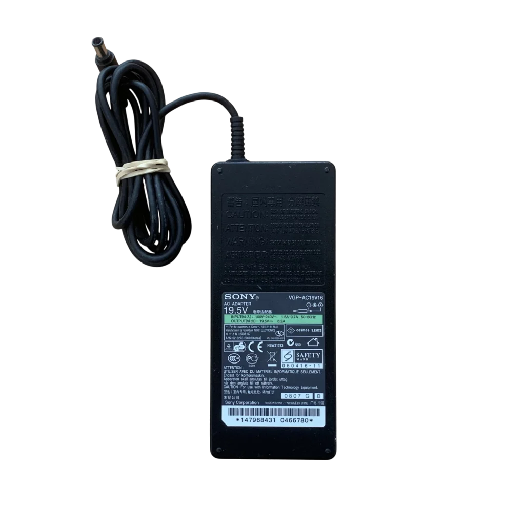 Sony Vaio 19.5V - 6.2A ( VGP-AC19V16 ) Γνήσιο τροφοδοτικό - Φορτιστής