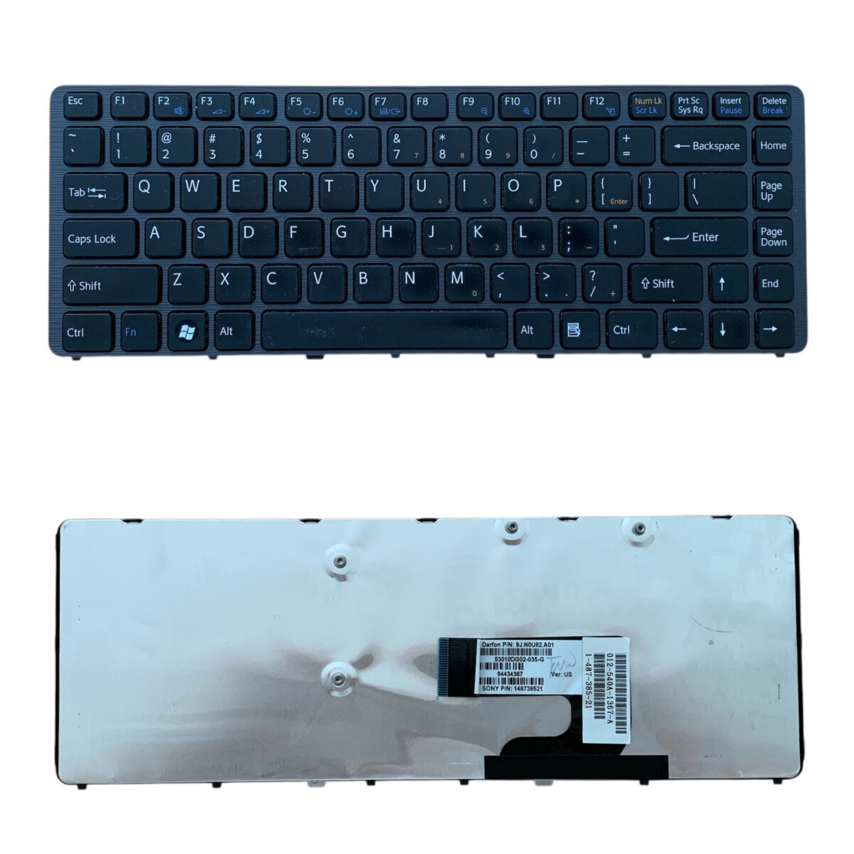 Sony VAIO VGN-NW11Z Πληκτρολόγιο - Keyboard ( 148738521 )