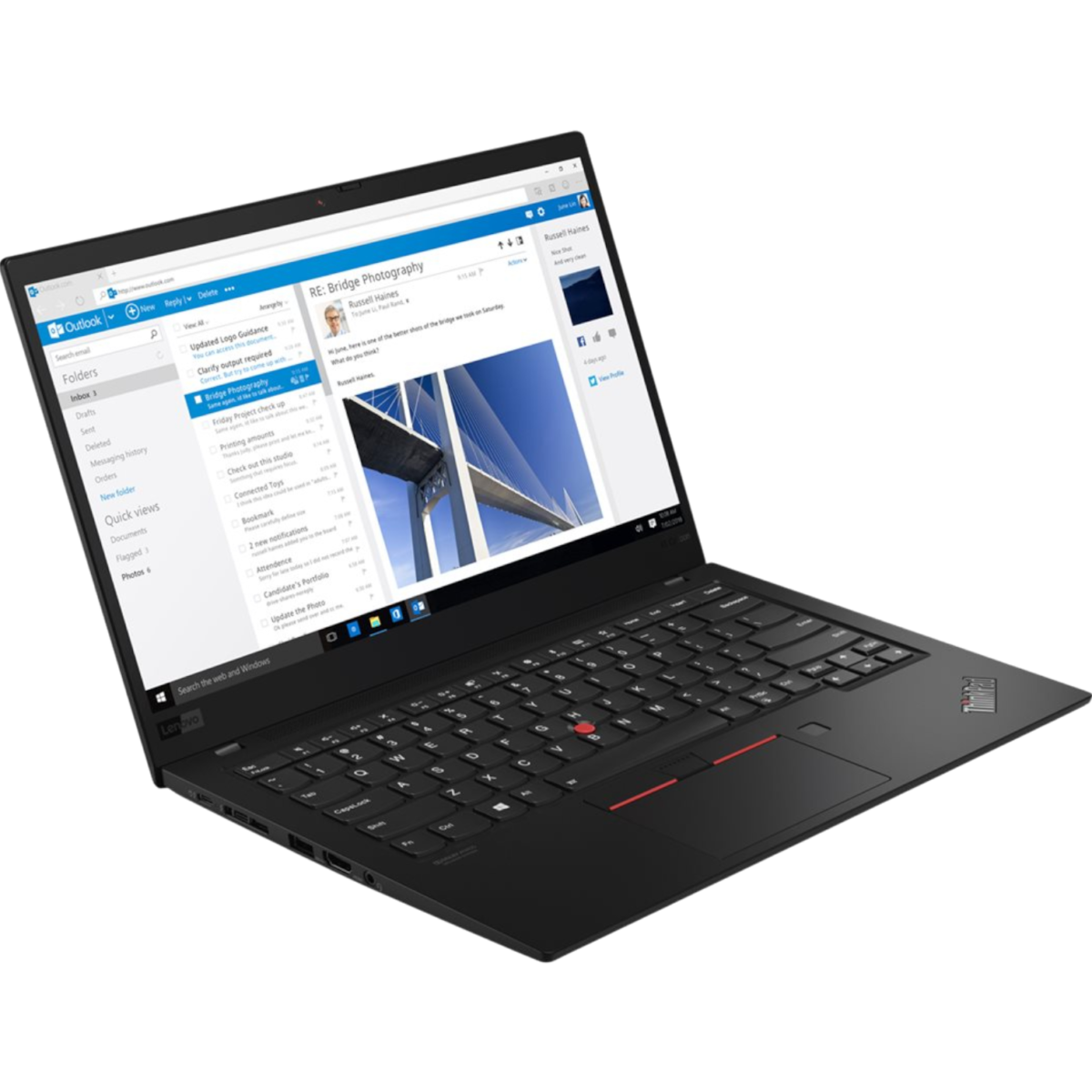Lenovo Thinkpad X1 Carbon Gen 7 14" FHD IPS ( i7-8565U / 16GB / 512GB NVMe )