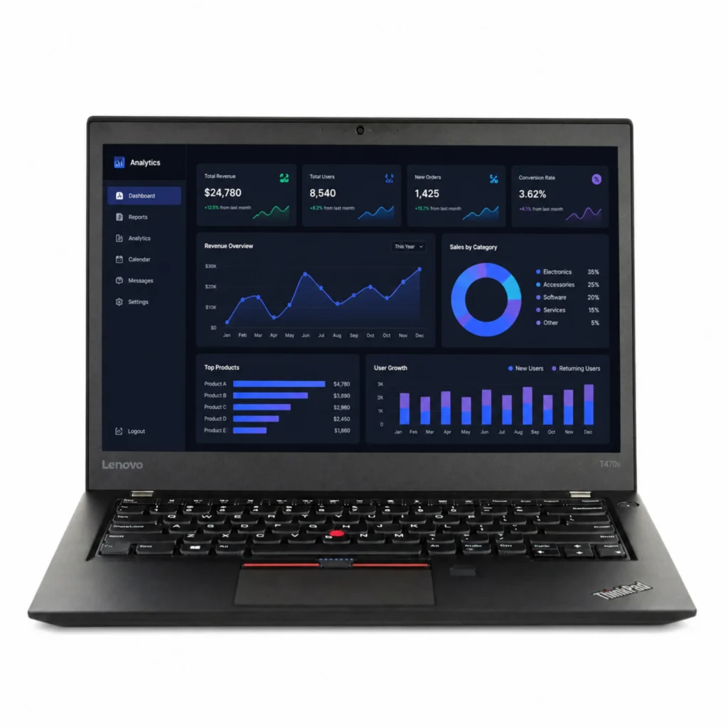 Lenovo Thinkpad T470s 14" FHD IPS Touch ( i5-7300U / 8GB / 256GB M.2 )